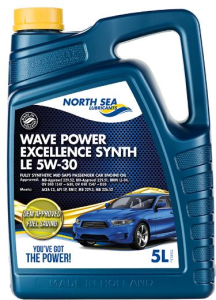 שמן מנוע לרכב WAVE POWER EXCELLENCE SYNTH LE 5W-30