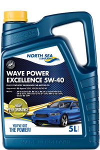 שמן מנוע לרכב WAVE POWER EXCELLENCE 5W-40